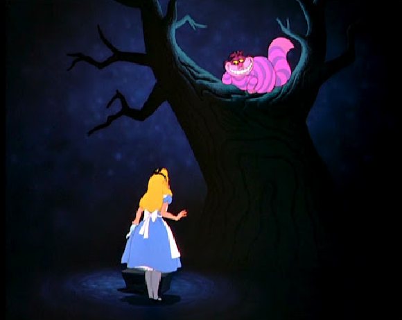 Alice pergunta o caminho